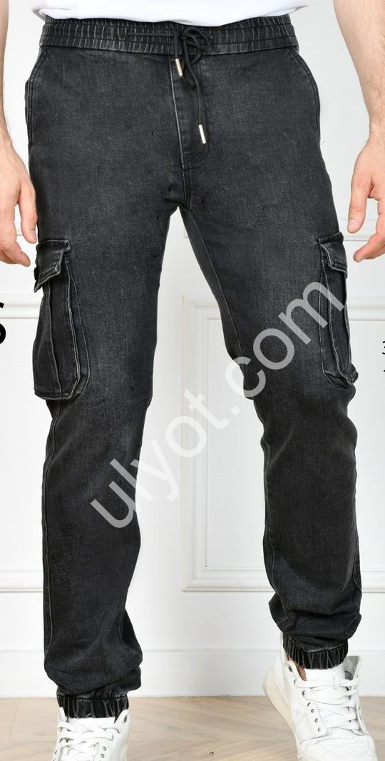 ДЖЕГИНСЫ LS JEANS (30-40) ГРАФИТ 503B