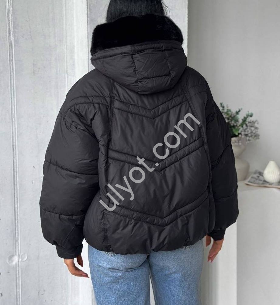 КУРТКА (S/ML/XL) ЧОРНИЙ 009