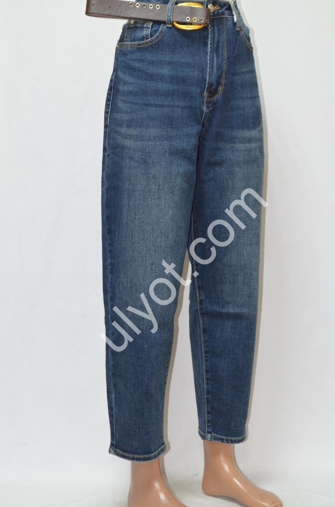 ДЖИНСИ M.SARA (XS-XL) Т.СИНІЙ 75H