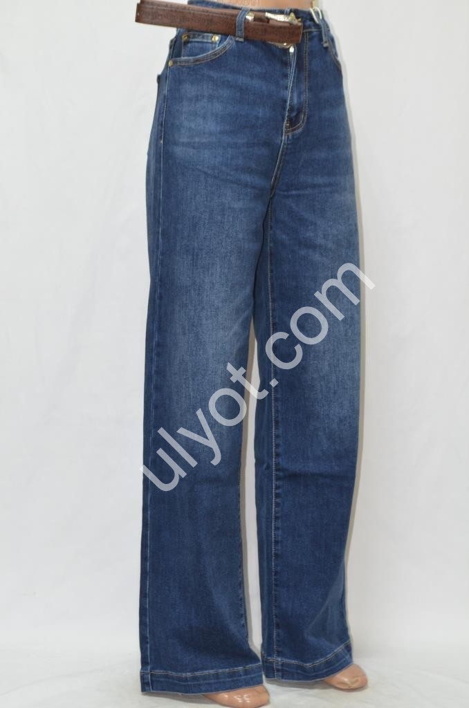ДЖИНСЫ M.SARA (XS-XL) Т.СИНИЙ 2028H