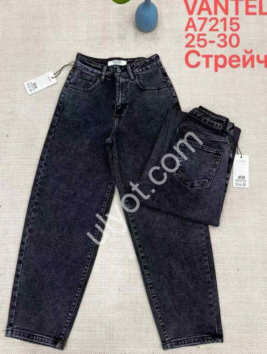 ДЖИНСИ VANTEL (25-30) ГРАФІТ A7215
