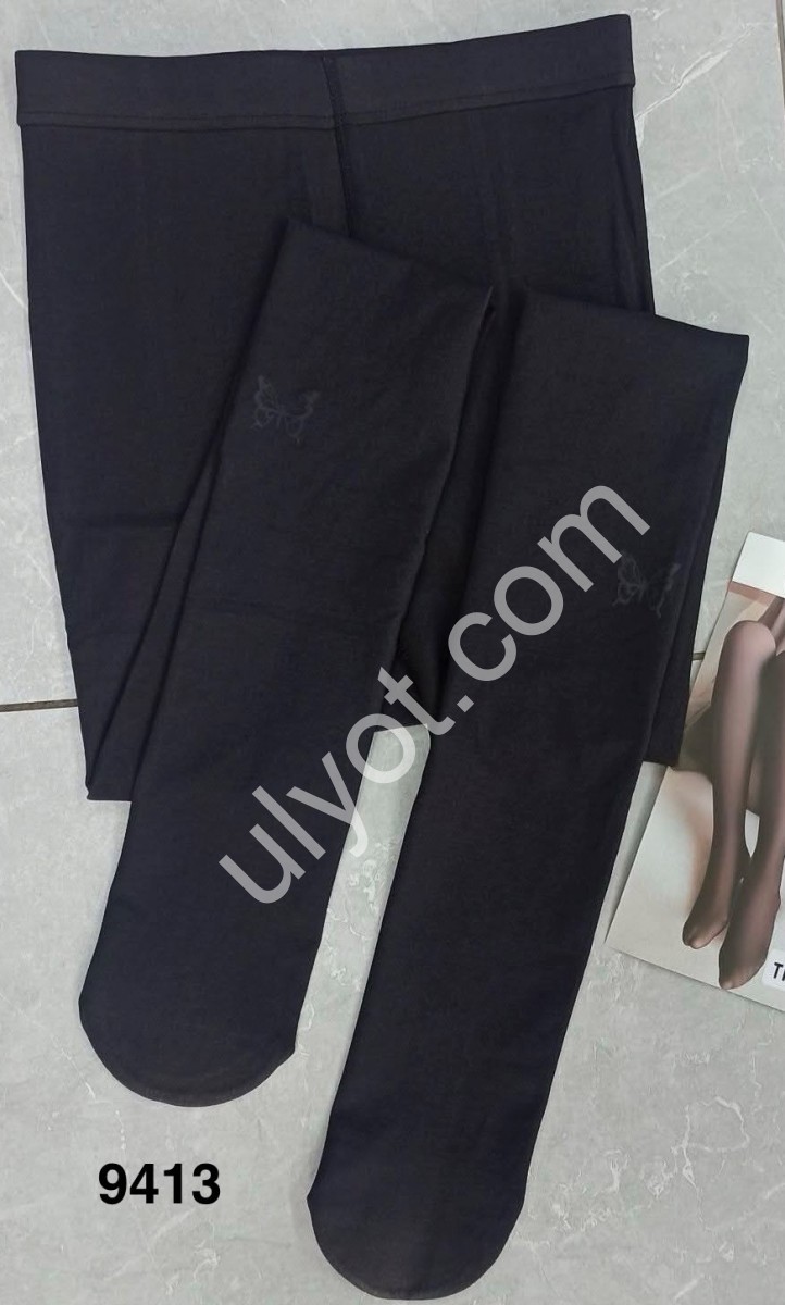 КОЛГОТИ (ONE SIZE 42-48) ЧОРНИЙ 9413
