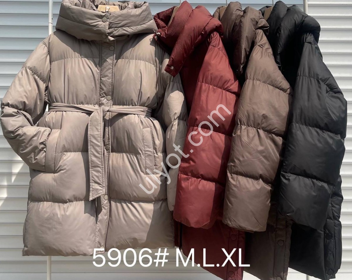 КУРТКА (M-XL) ЧОРНИЙ 5906
