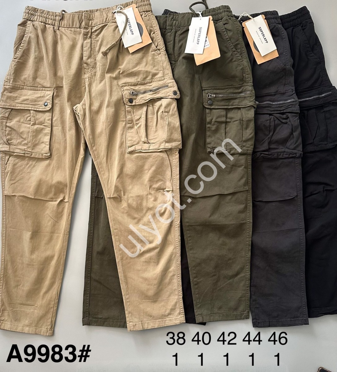 ДЖИНСИ (38-46) ХАКІ 9983