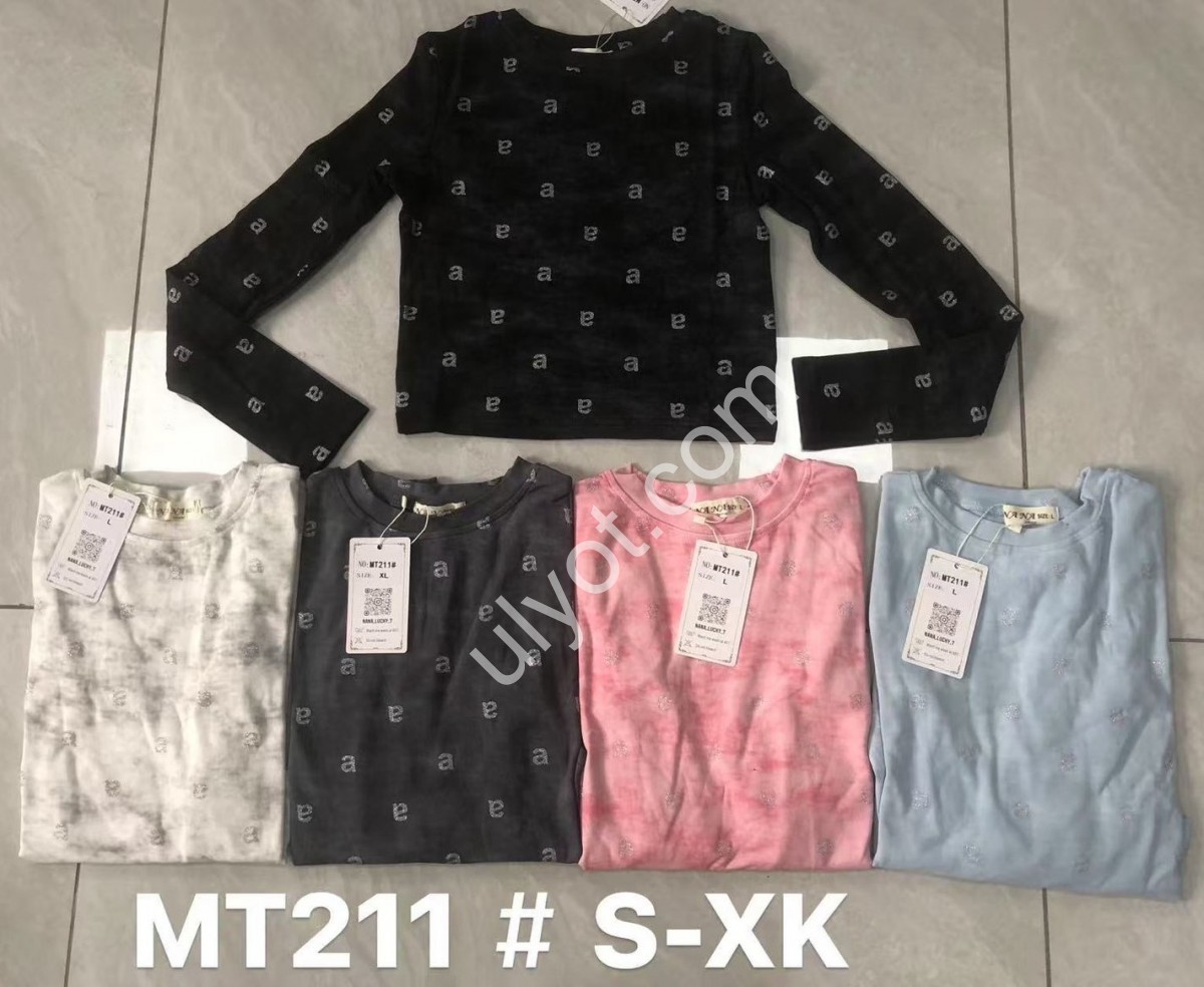 ЛОНГСЛИВ (S-XL) КОРАЛЛ MT211