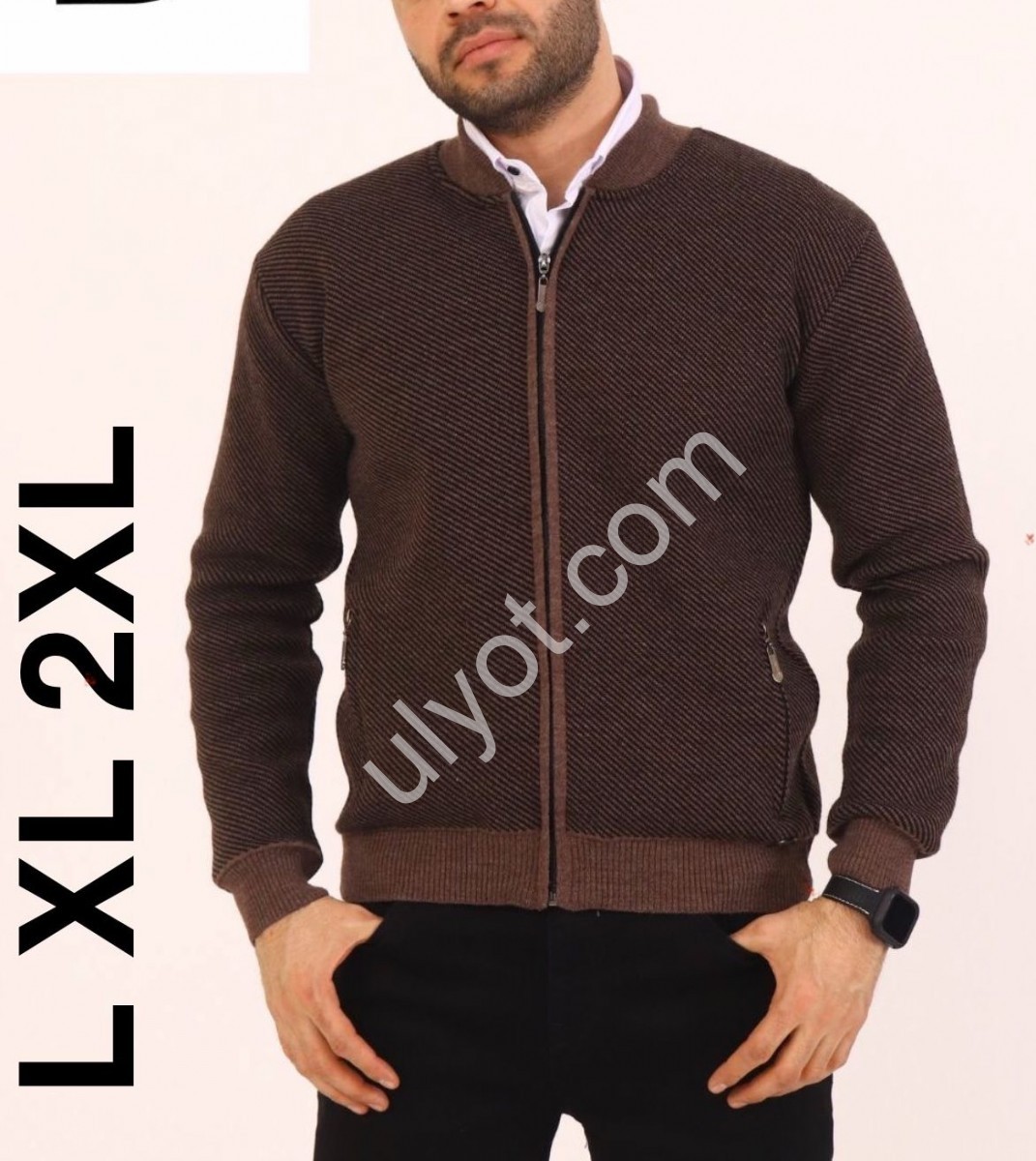 БОМБЕР DEVANTI (L-2XL) ЧЕРНЫЙ 72147