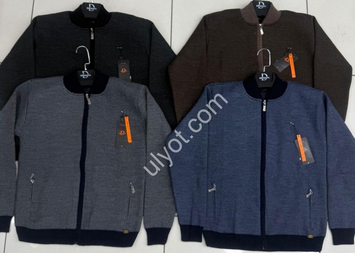 БОМБЕР DEVANTI (L-2XL) ЧЕРНЫЙ 72147