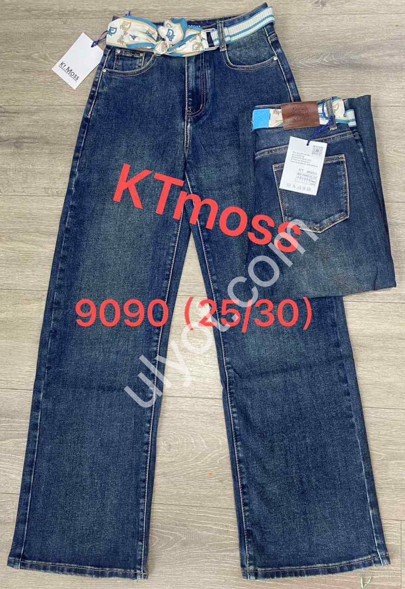 ДЖИНСИ KT.MOSS (25-30) Т.СИНІЙ 9090