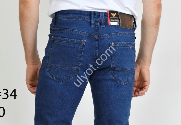 ДЖИНСЫ LS JEANS (32-40) Т.СИНИЙ 359B