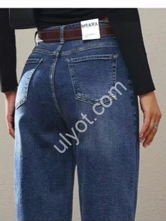 ДЖИНСИ M.SARA (XS-XL) Т.СИНІЙ 162-H