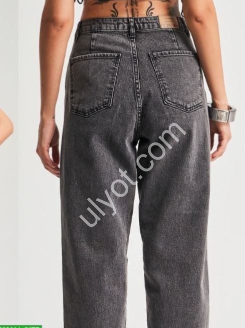 ДЖИНСЫ IT'S BASIC (32-36) ГРАФИТ 3432/3s5/73