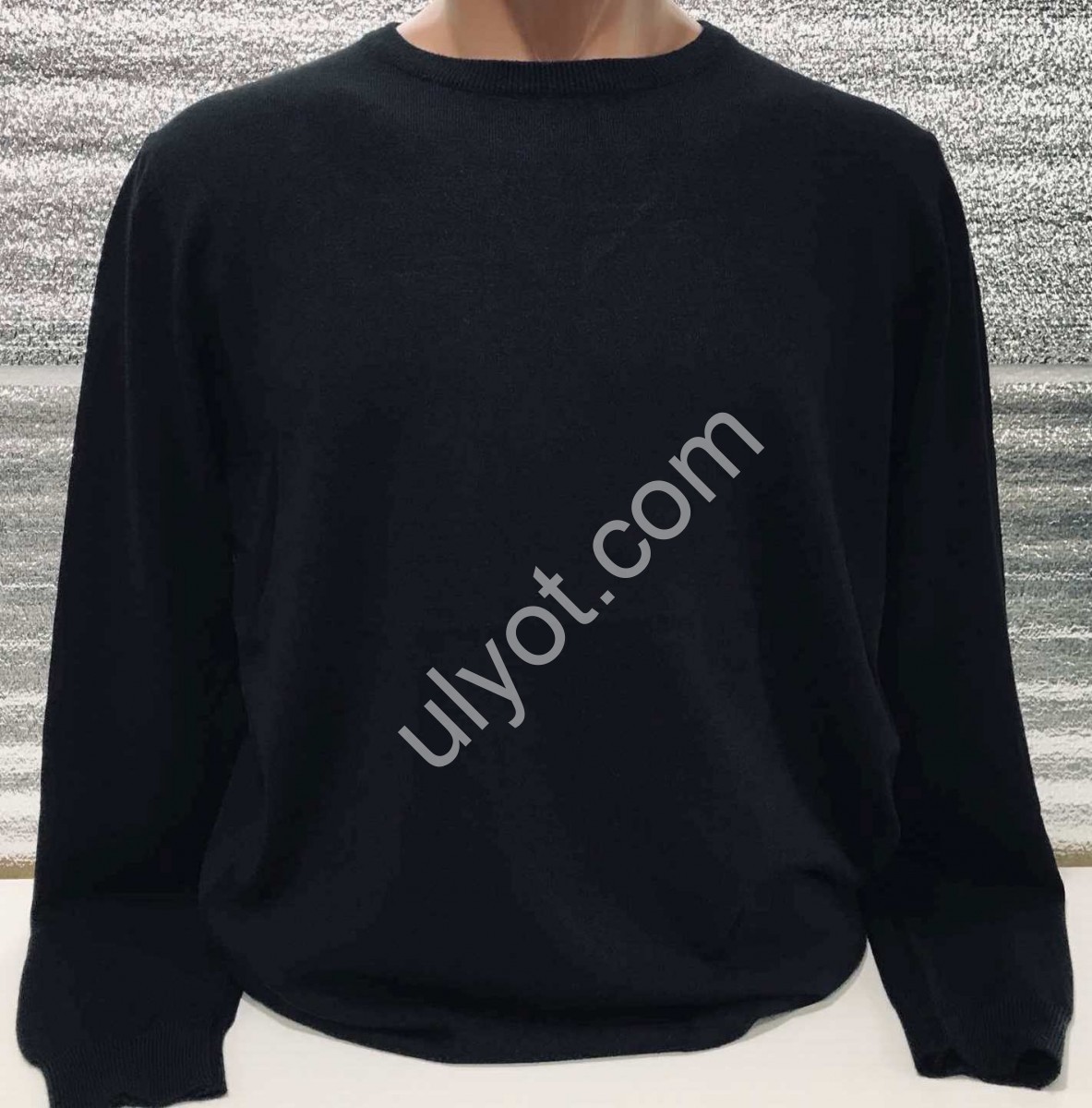 СВИТЕР (M-2XL) ЧЕРНЫЙ 101
