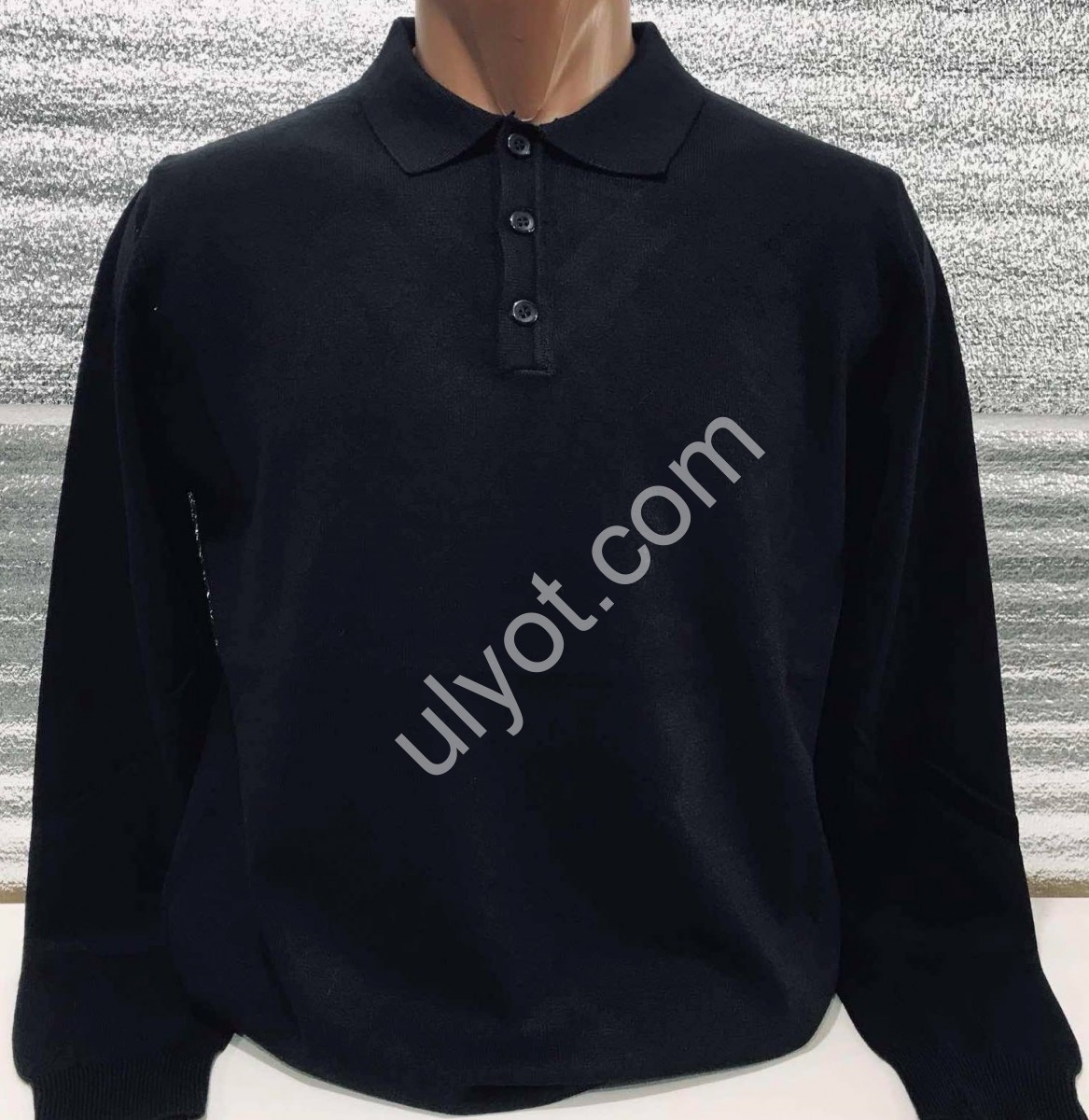 СВИТЕР (M-2XL) ЧЕРНЫЙ 105