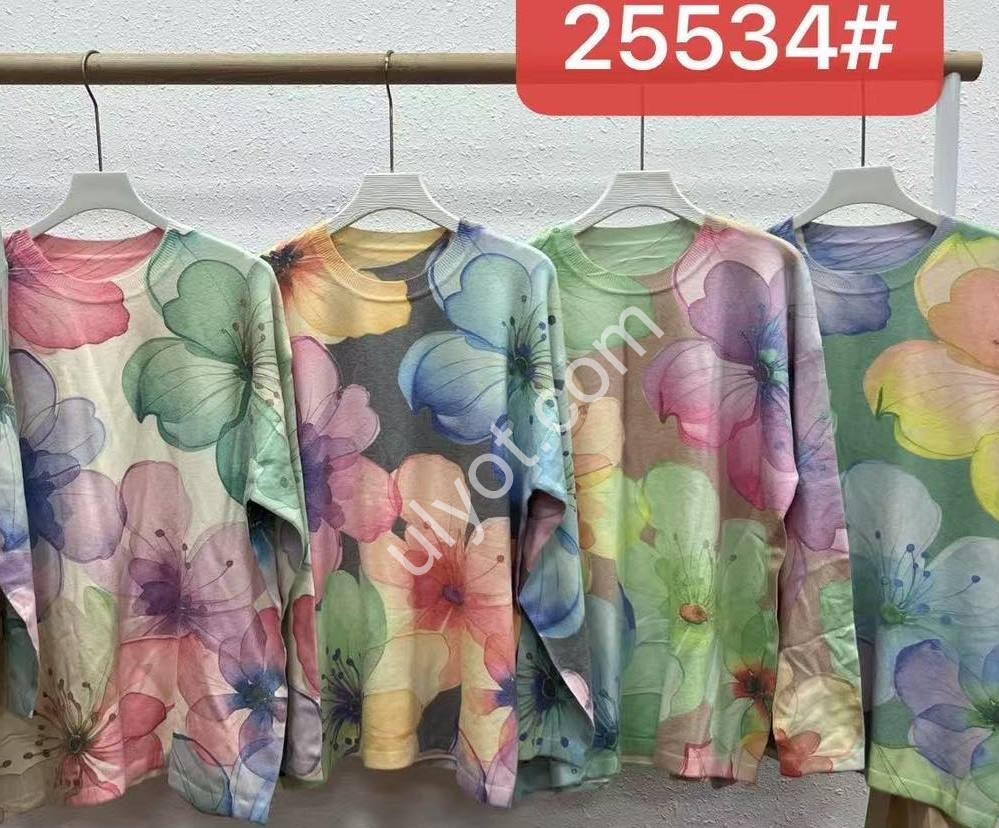 СВІТЕР (ONE SIZE 52-58) МІКС 25534