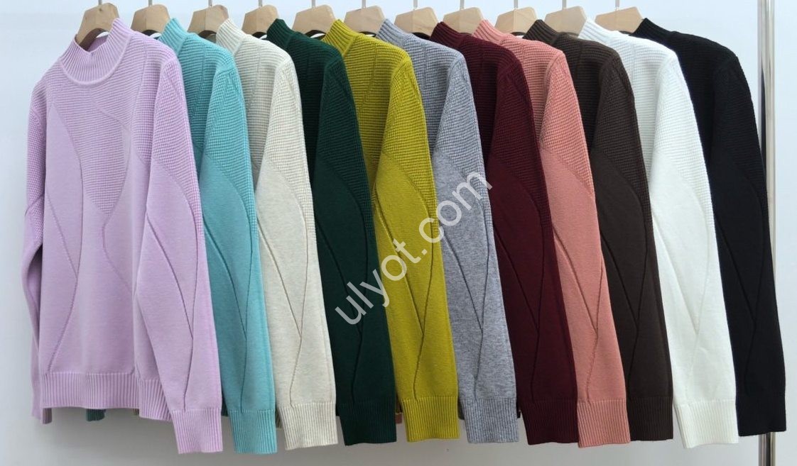 СВИТЕР (ONE SIZE 46-52) МИКС 2522