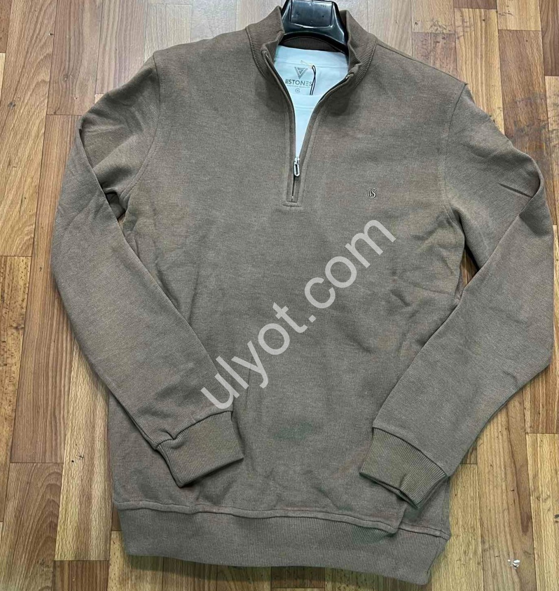 КОФТА VIP STONES (M-2XL) БЕЖ 3902