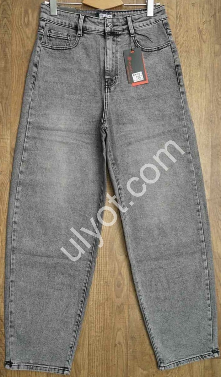 ДЖИНСЫ RELUCKY (30-36) ГРАФИТ B0249-1