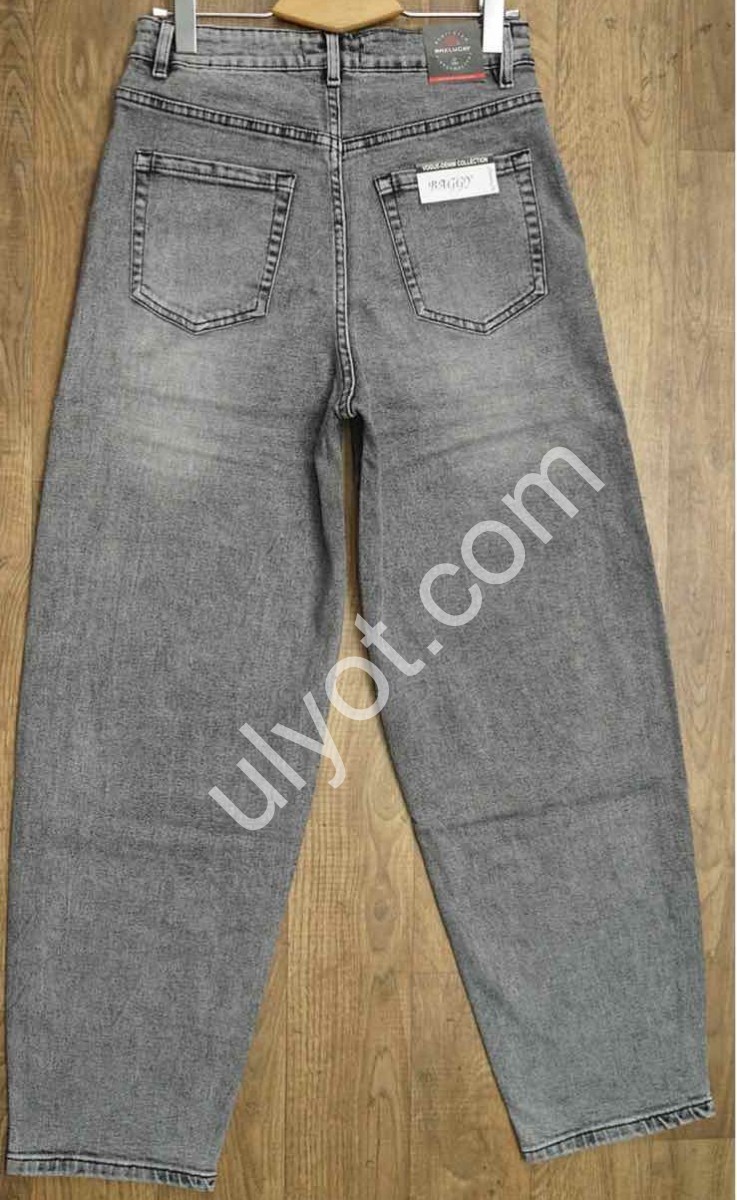 ДЖИНСЫ RELUCKY (30-36) ГРАФИТ B0249-1
