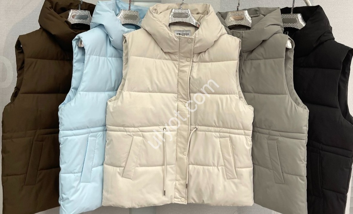 ЖИЛЕТКА (2XL-4XL) ГОЛУБОЙ 8130