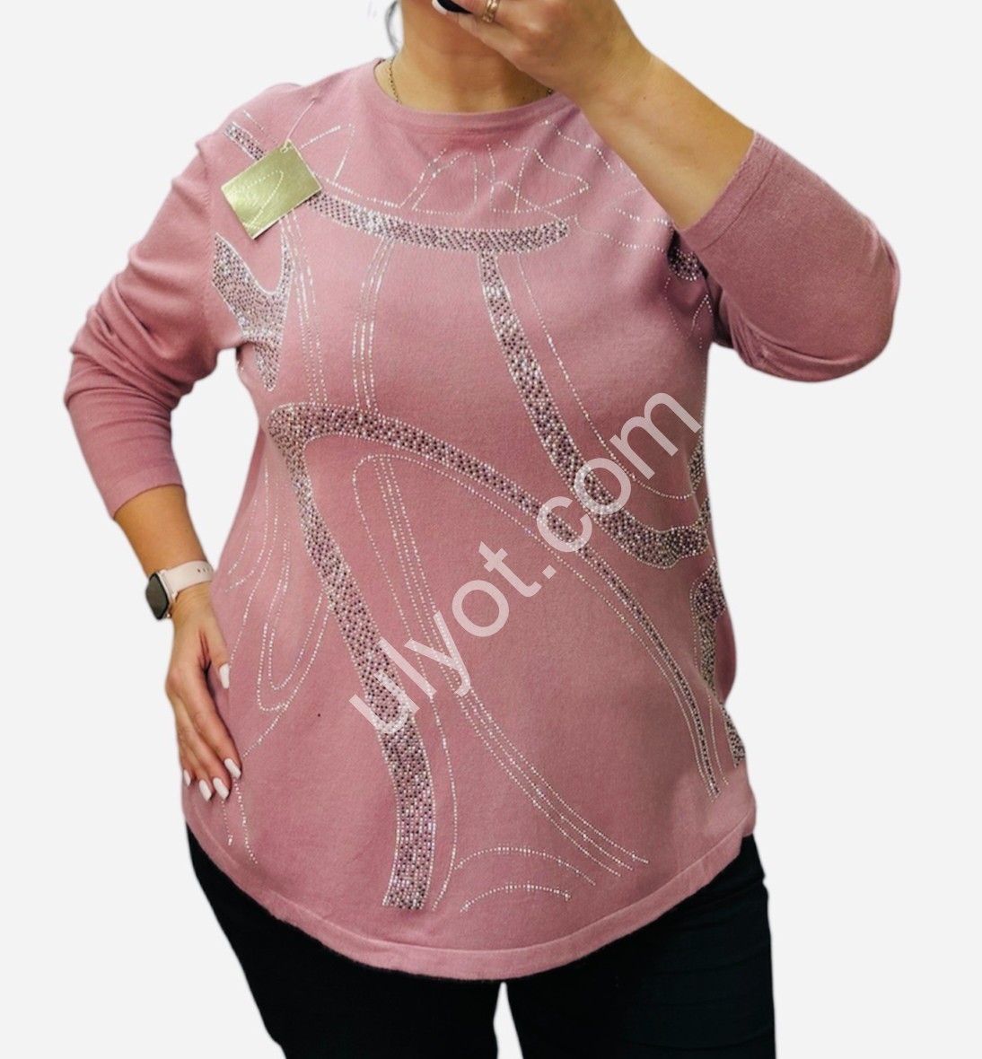 СВІТЕР (ONE SIZE 52-60) МІКС 25224