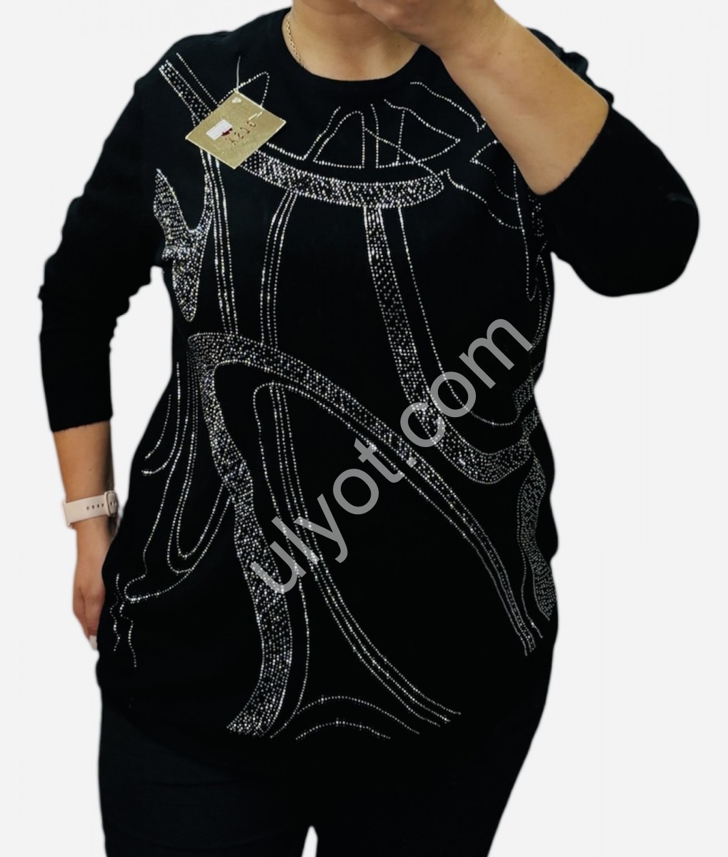 СВІТЕР (ONE SIZE 52-60) МІКС 25224