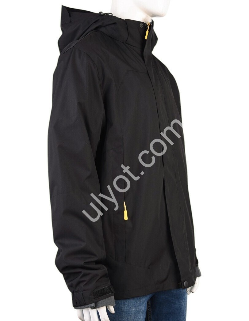 КУРТКА ДВОЙКА (XL-5XL) ЧЕРНЫЙ 4194-M552-1