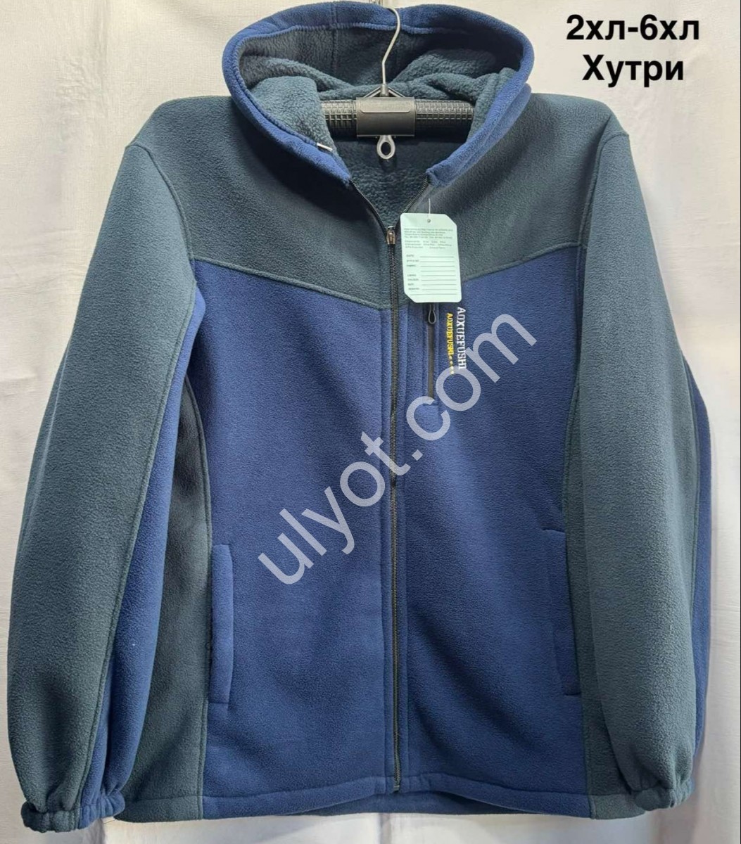 СПОРТ.КОФТА (2XL-6XL) ФЛІС МІКС