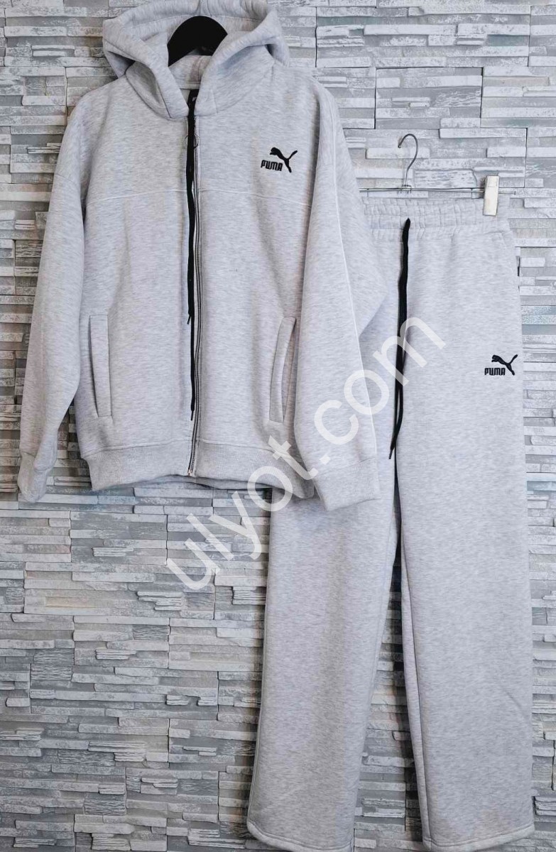 СПОРТ.КОСТЮМ P15 (XL-3XL) ФЛІС МЕЛАНЖ 7001