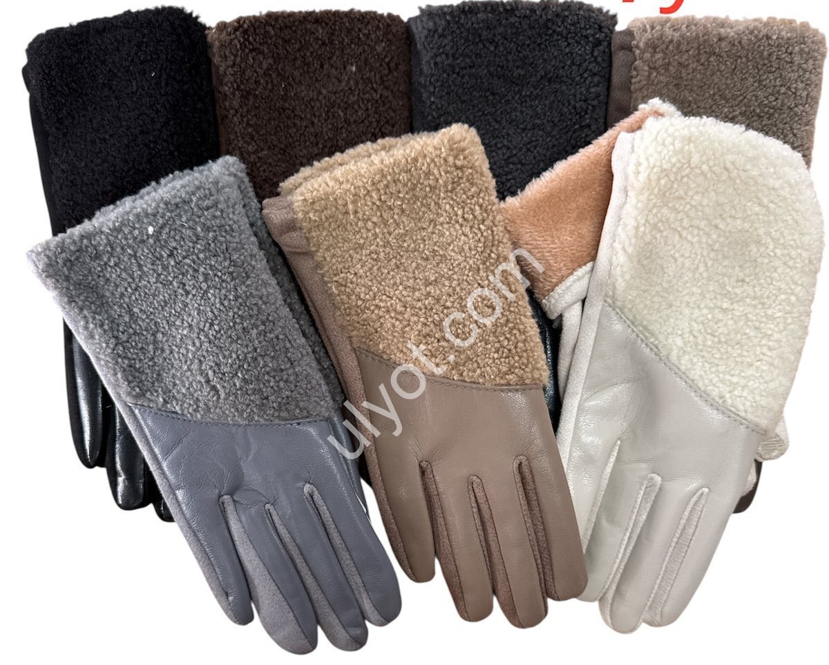 ПЕРЧАТКИ (6,5-8,5 СМ) КОМБИНИР. МИКС G3063