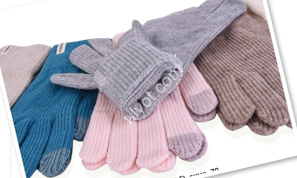 ПЕРЧАТКИ СЕНСОР (6,5-8,5 СМ) МИКС 7029