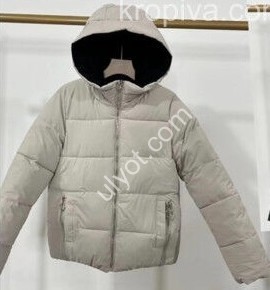 КУРТКА ДВОХСТОРІННЯ (42-48) МОЛОКО K2153/34