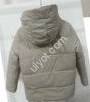 КУРТКА ДВОХСТОРІННЯ (42-48) МОЛОКО K2153/34