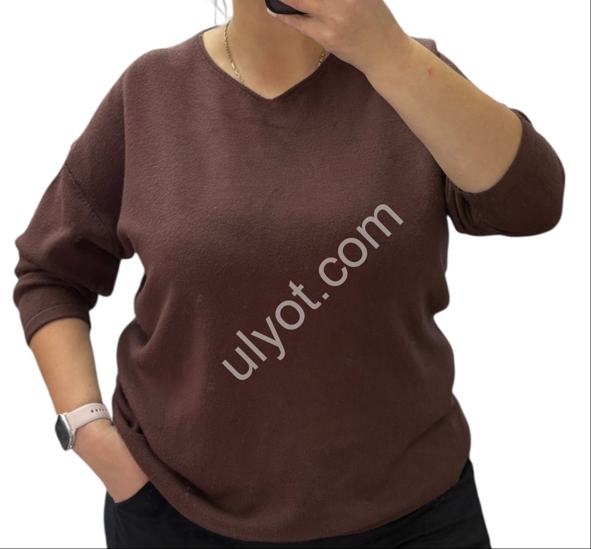 СВІТЕР (ONE SIZE 52-60) МІКС 25508