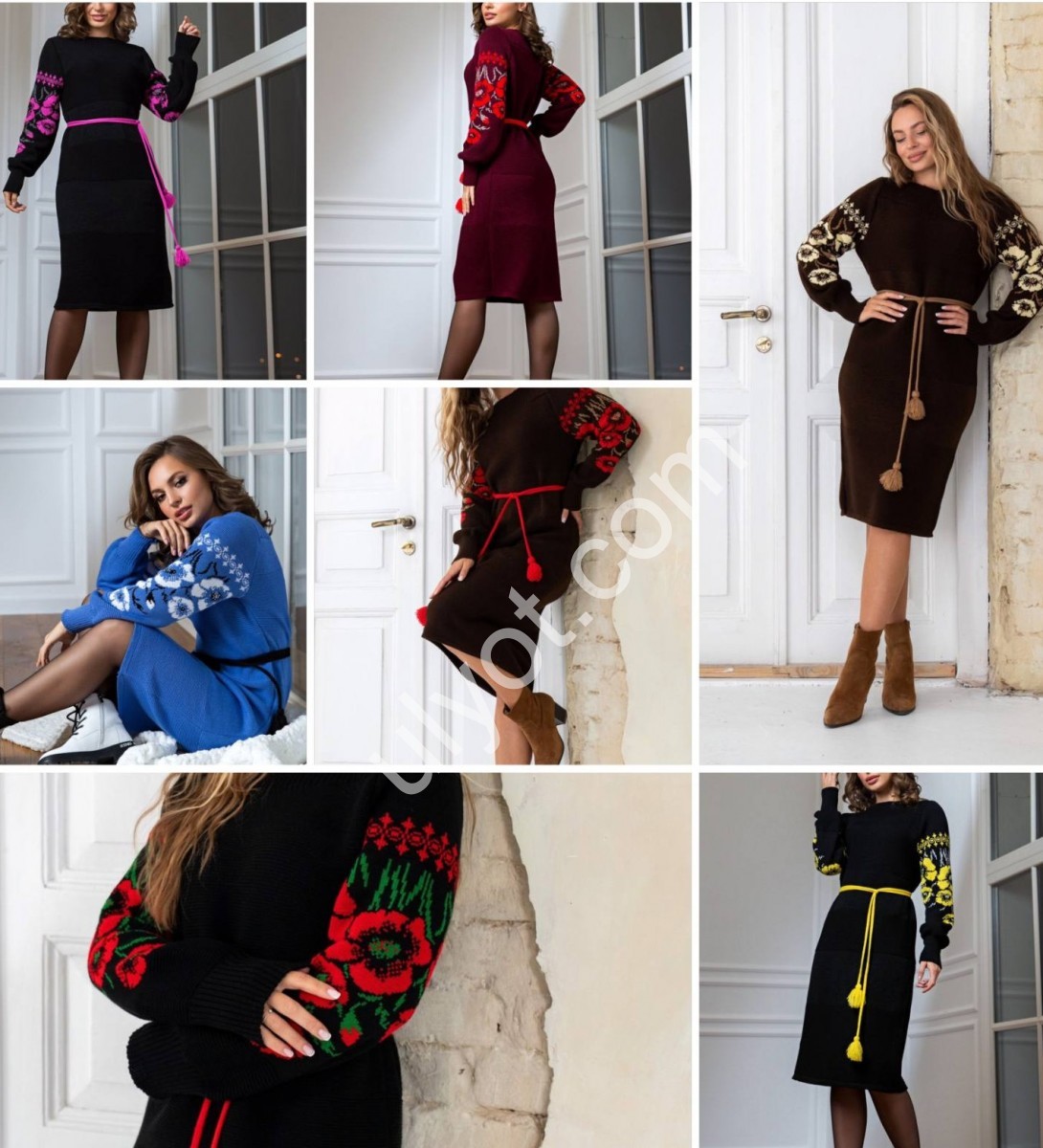 Фото 3 ПЛАТЬЕ-3 (ONE SIZE 44-52) МИКС 