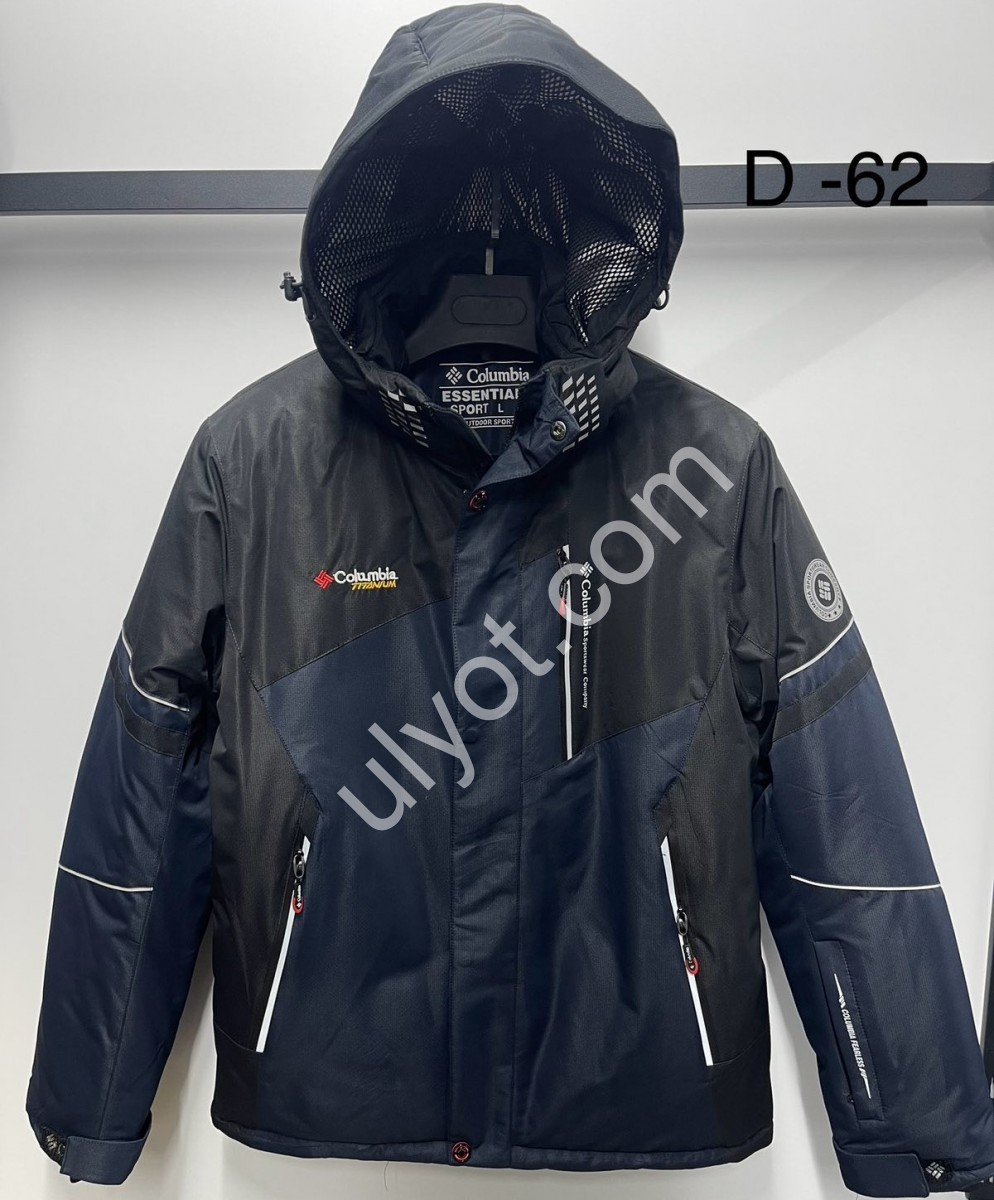 КУРТКА C04 (M-3XL) Т.СИНІЙ D62