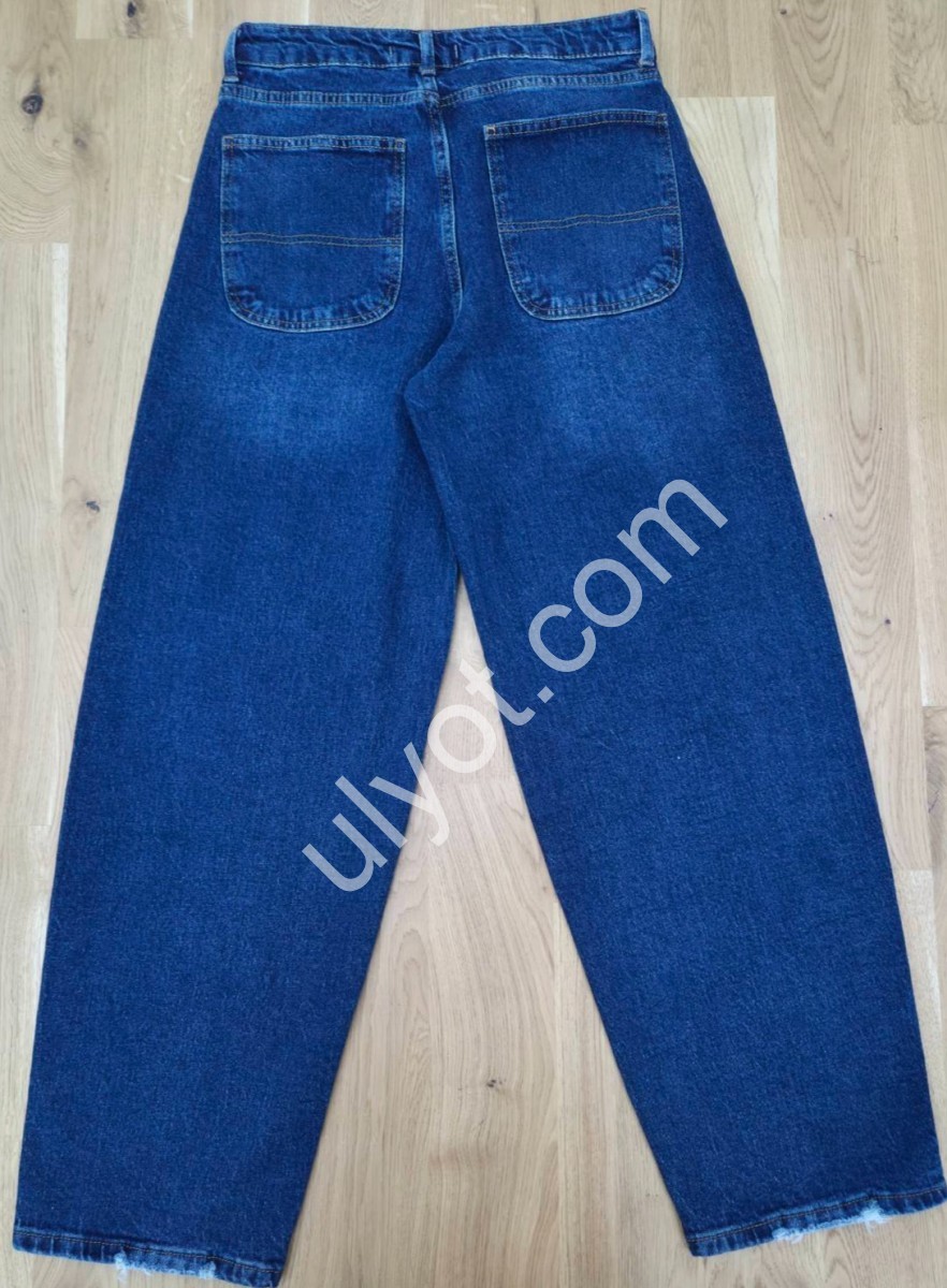 ДЖИНСИ POSHUM (28-33) Т.СИНІЙ 1006-2