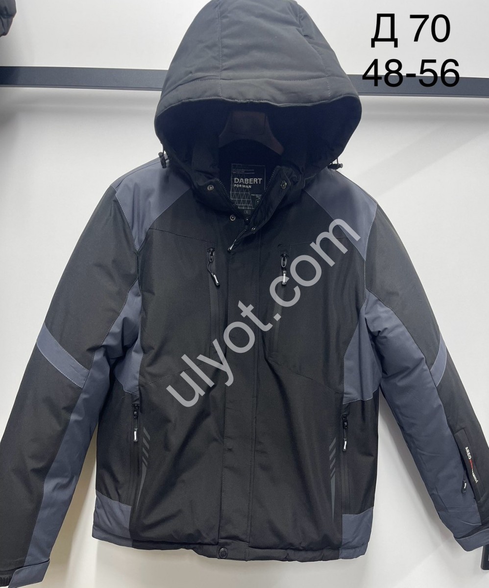 КУРТКА (48-56) ЧОРНИЙ D70