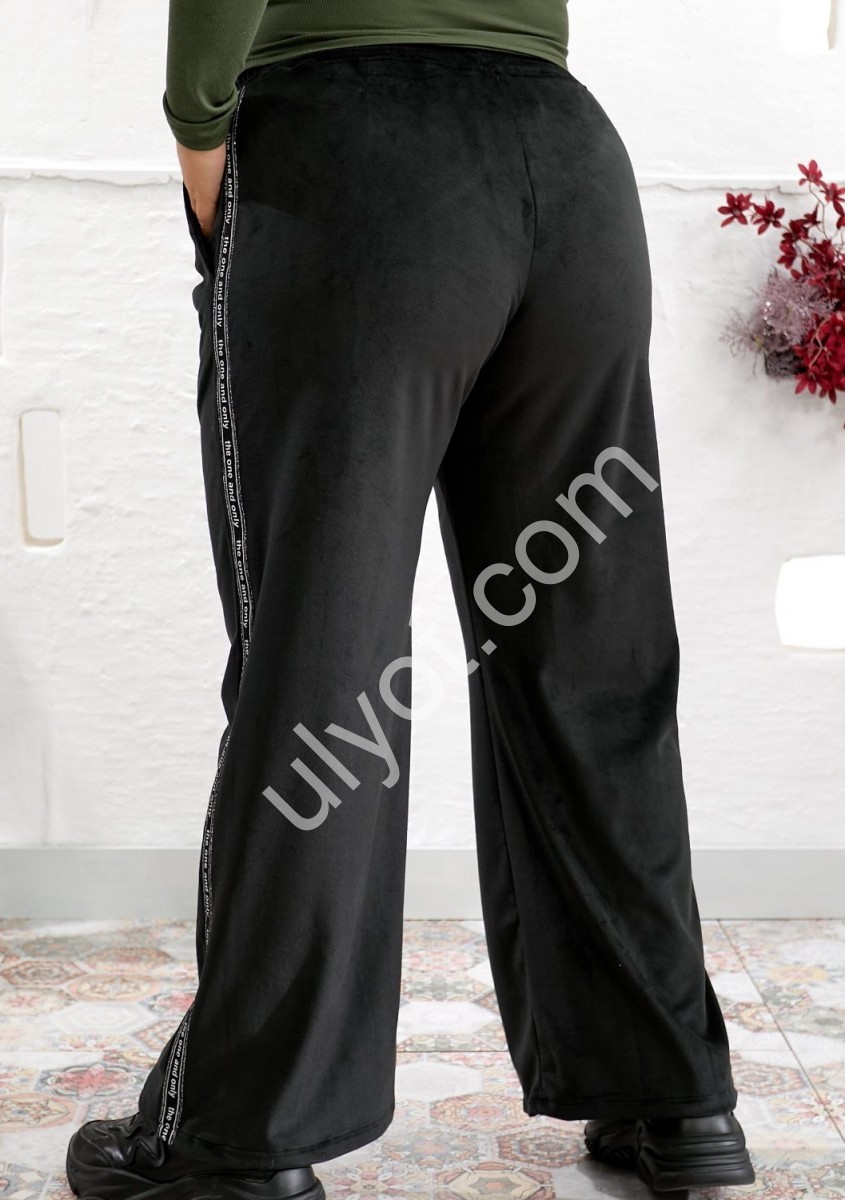 ШТАНИ (48-58) ФЛІС ЧОРНИЙ 17183