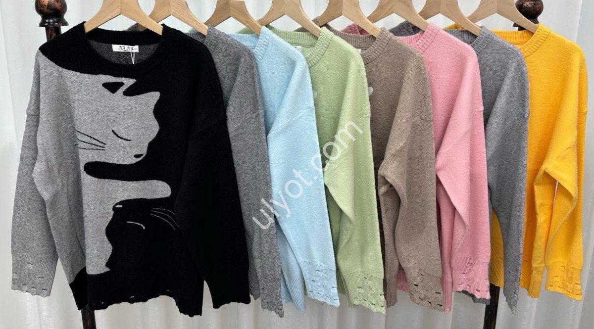 СВІТЕР (ONE SIZE 54-56) МІКС A102