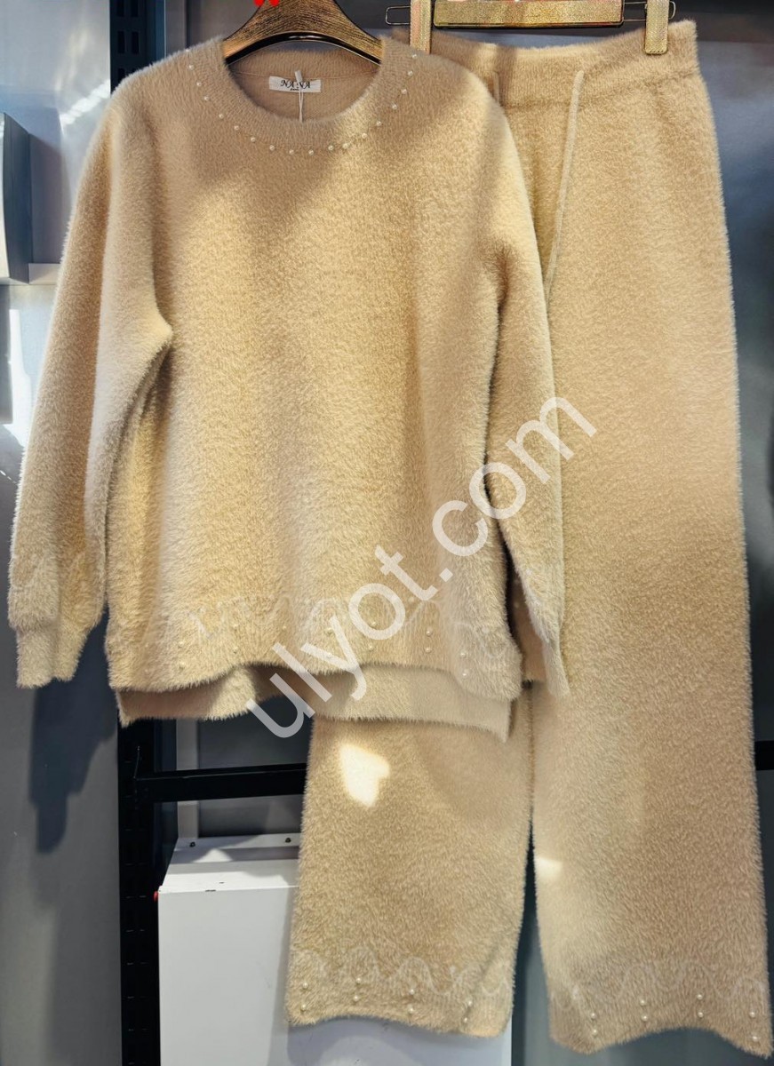 КОСТЮМ (OVER SIZE) АЛЬПАКУ МІКС 2503