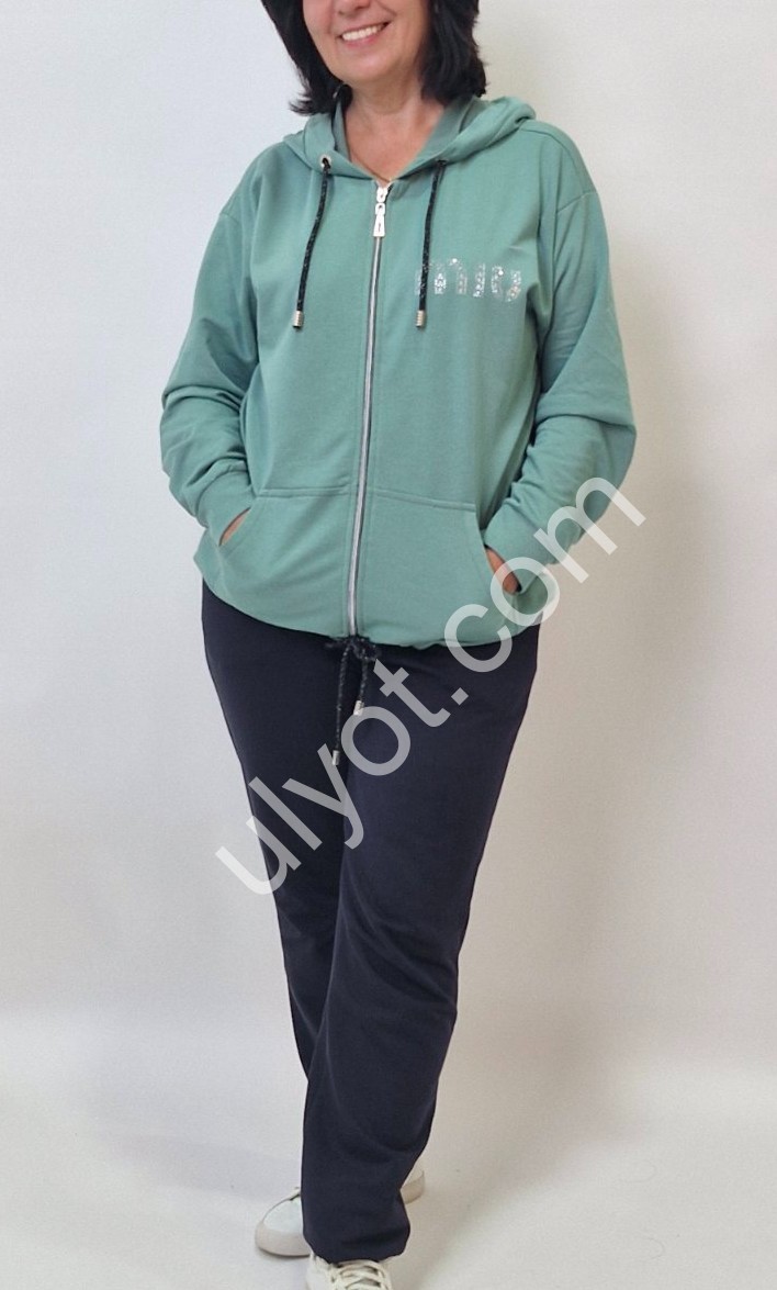 КОСТЮМ MIU40 (52-58) МЯТА 816
