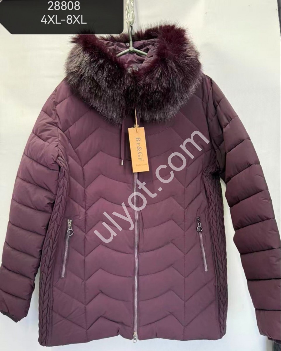 КУРТКА Bf&Gf (4XL-8XL) БОРДО 28056