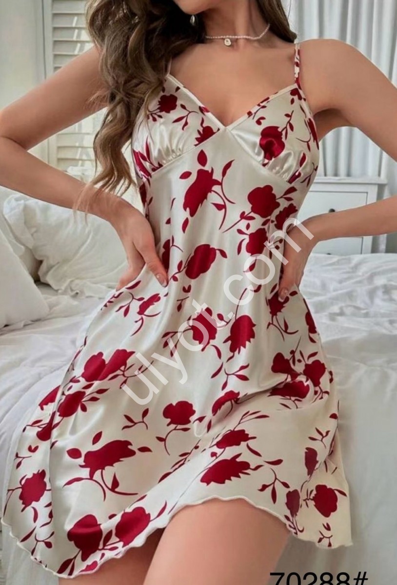 НІЧНЮШКА КВІТИ (S-2XL) МОЛОКО 70288