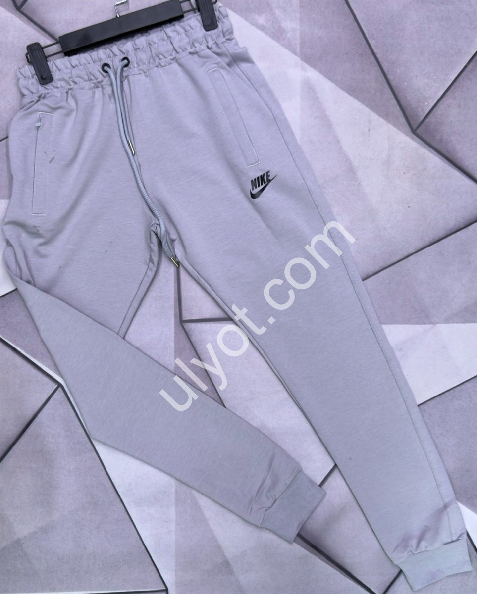 СПОРТ.ШТАНИ N02 (S-2XL) МАНЖЕТ СВ.СІРИЙ 1