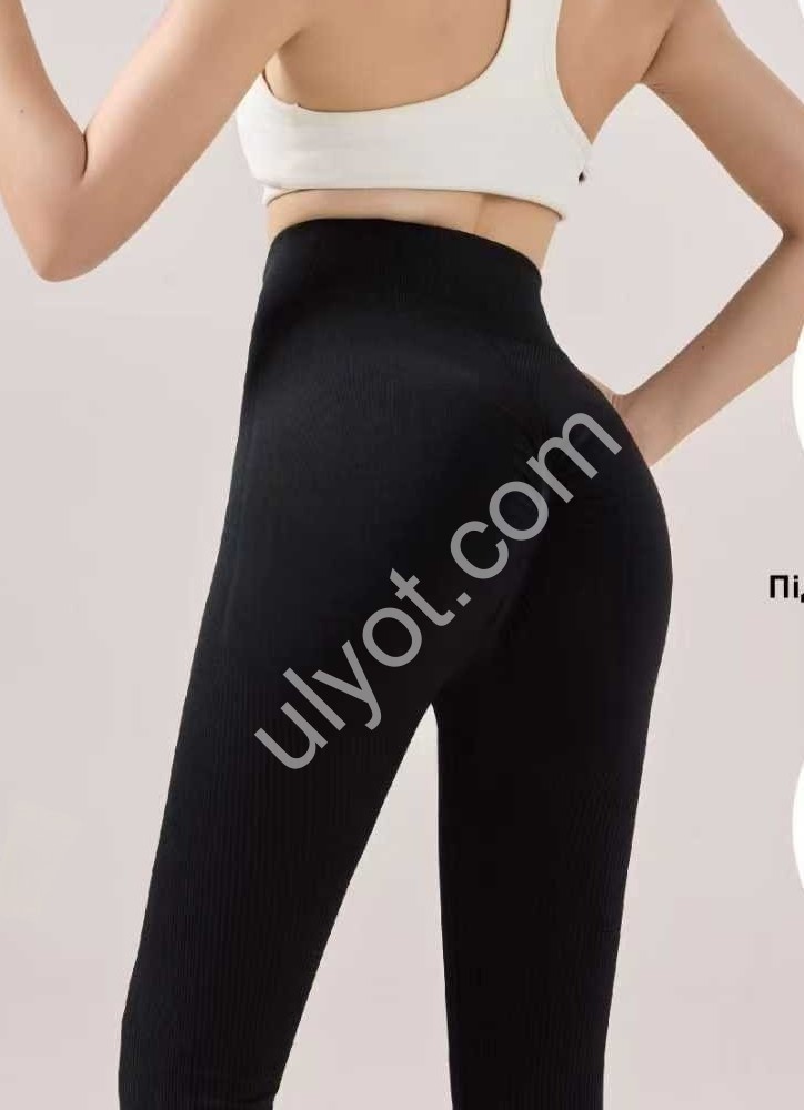 ЛЕГГИНСЫ (ONE SIZE S/M) МЕХ ЧЕРНЫЙ 3108-1