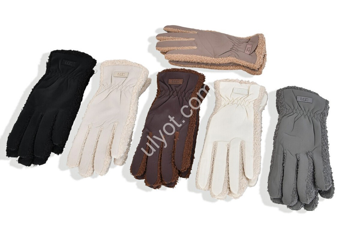 ПЕРЧАТКИ  (ONE SIZE) МЕХ МИКС 7-212