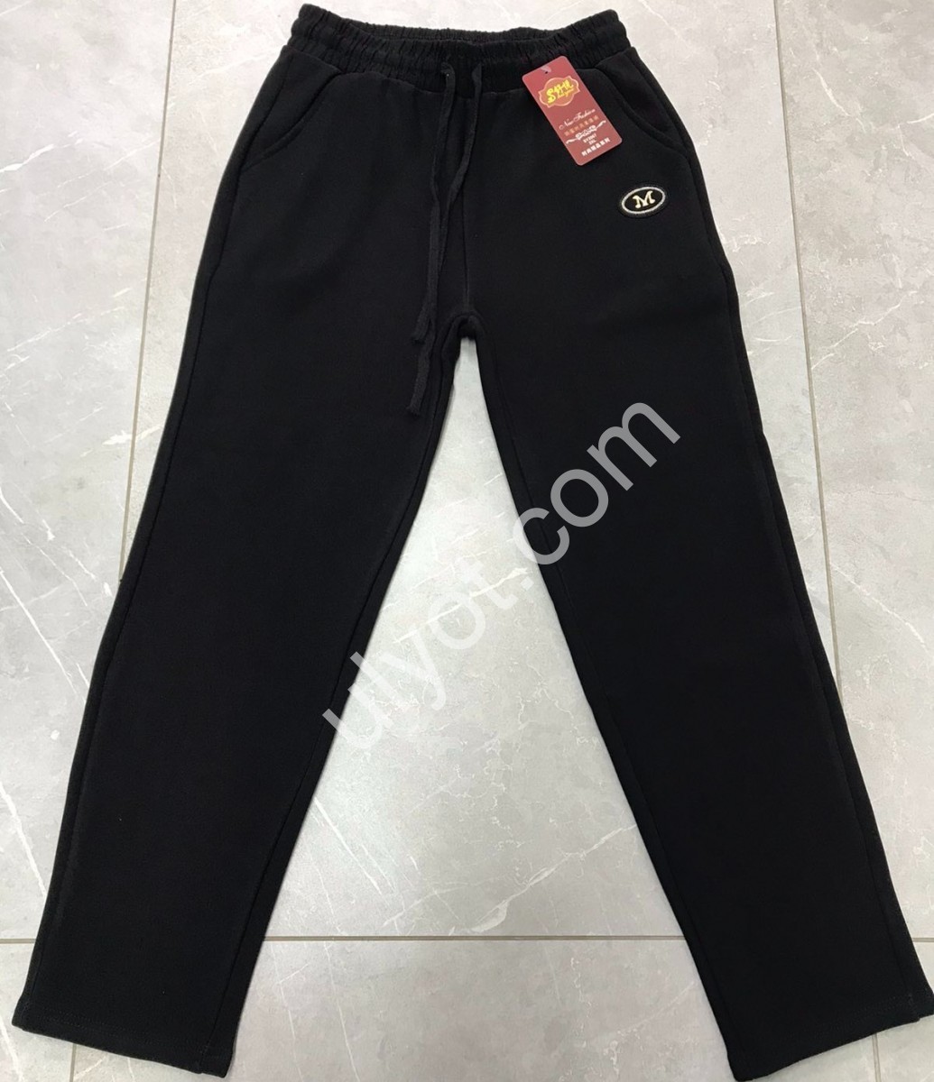 ШТАНЫ (2XL-6XL) МЕХ ЧЕРНЫЙ 2067