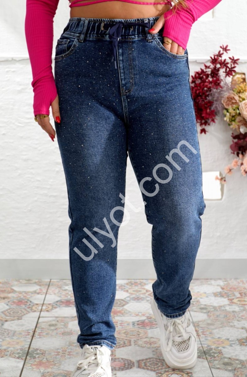 ДЖИНСЫ LIANA (30-36) Т.СИНИЙ 517