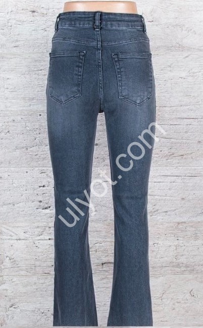 ДЖИНСЫ TOP SHOP (25-32) ГРАФИТ 5719