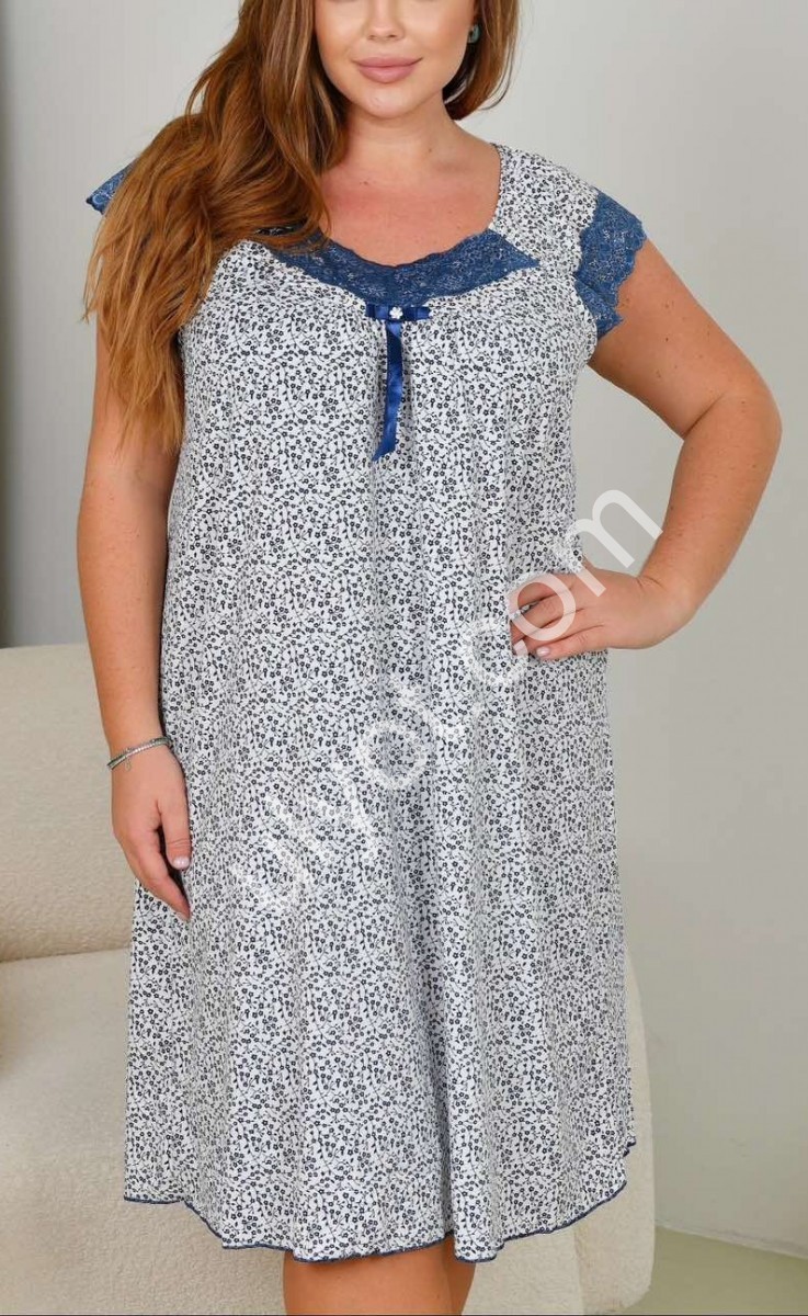 НОЧНУШКА (58-66) ЦВЕТОЧКИ 523-1